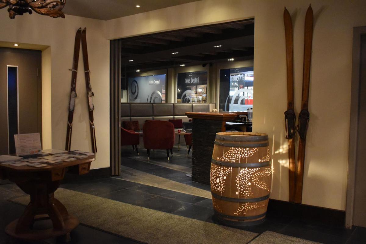 Hotel Central, Spa & Lounge Bar Crans-Montana Exterior foto