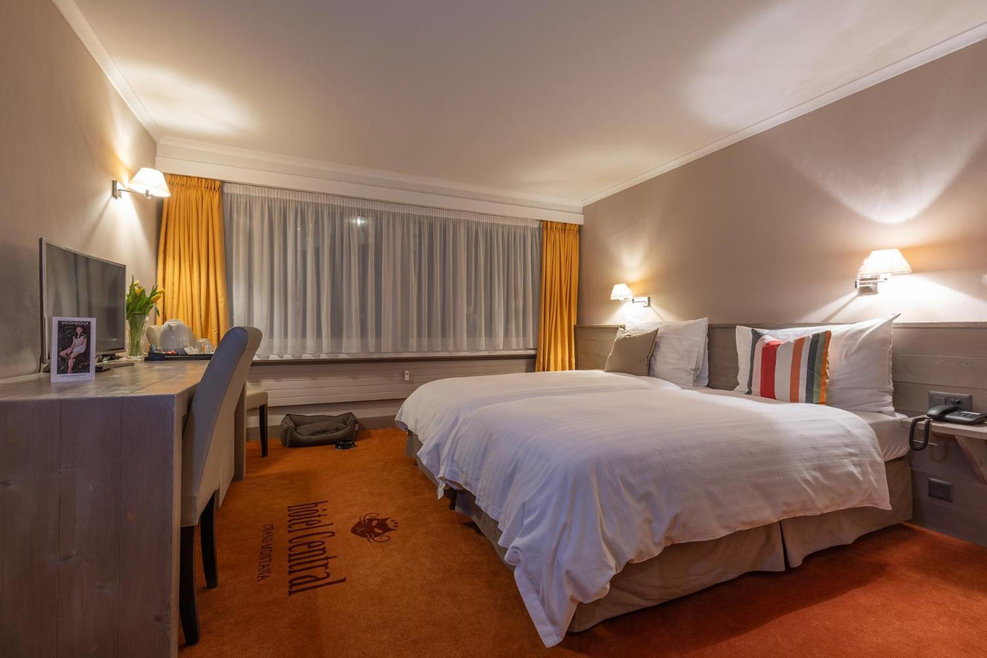 Hotel Central, Spa & Lounge Bar Crans-Montana Exterior foto